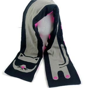 Athletech Cat Scarf Kids S/M (4-7) Striped Pink Black Interchangeable